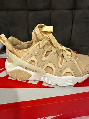 Nike Beige/Tan Women's Athletic Sneakers